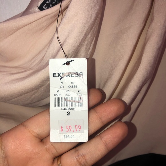 Express One Shoulder Ruched Bodycon Dress - Picture 5 of 5